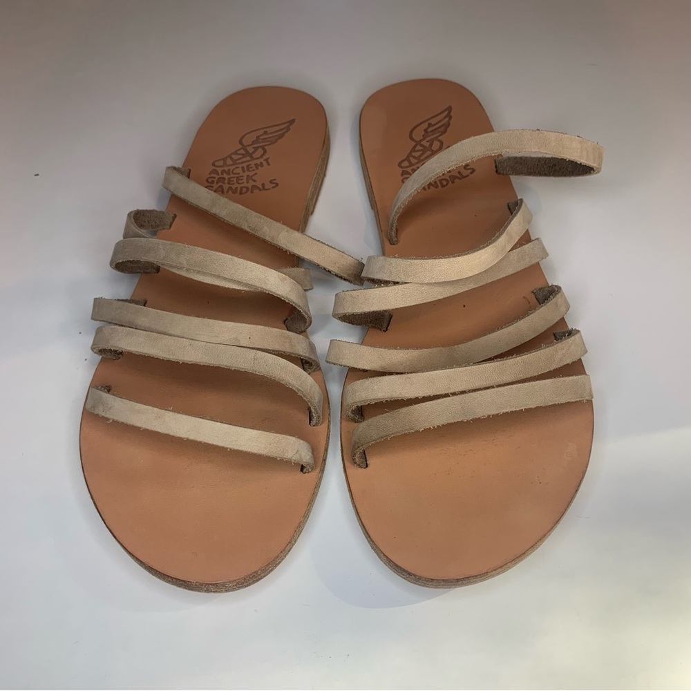 Ancient Greek Strappy Leather Sandals​​​​​